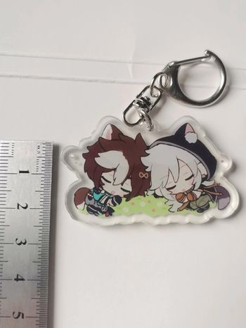 Porte-clés Genshin impact Gorou & Razor