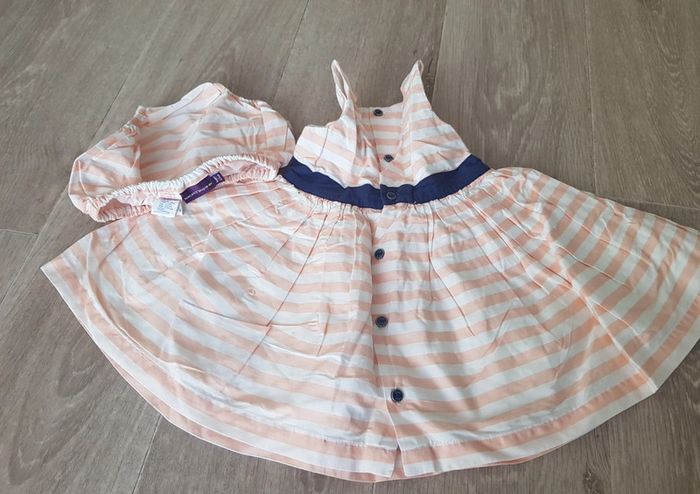 Lot été fille 6 mois marques diverses Dpam Sergent major Jaquadi Disney - photo numéro 8