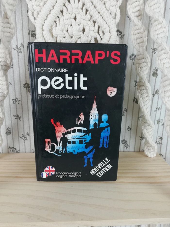 Dico dictionnaire Harrap's Français /Anglais