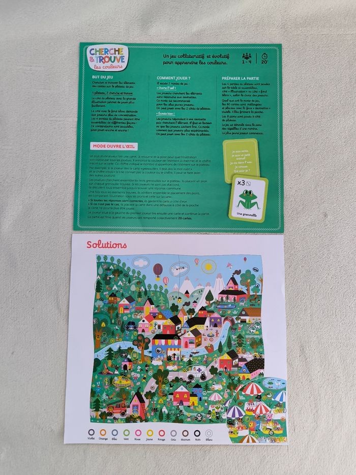 Jeu Cherche et trouve Les couleurs Janod - photo numéro 6