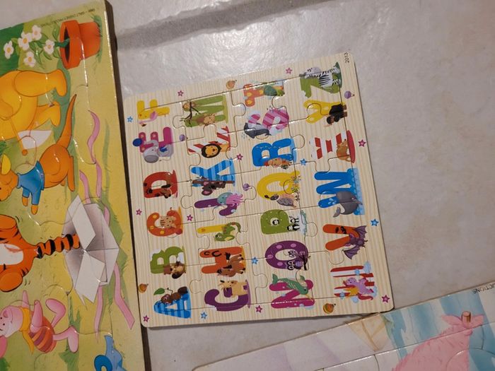 Lot puzzles grosses pièces 1 er age - photo numéro 6