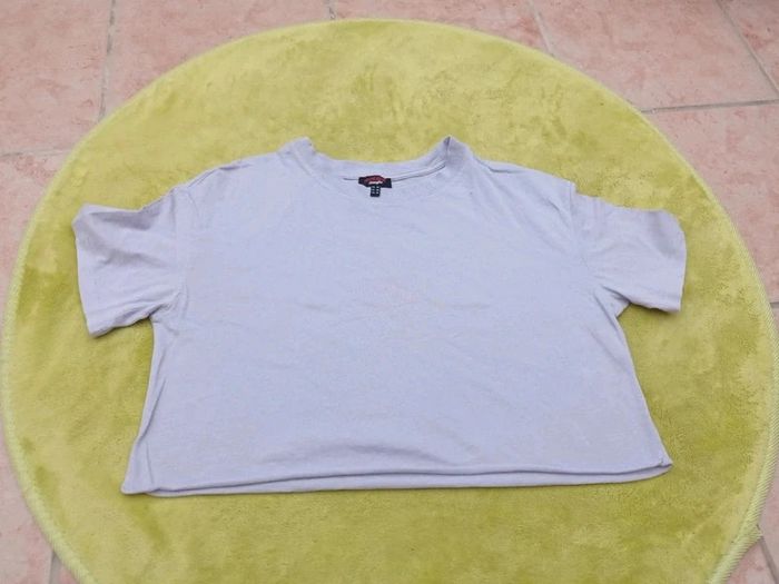 Tee shirt mauve Jennyfer taille XS