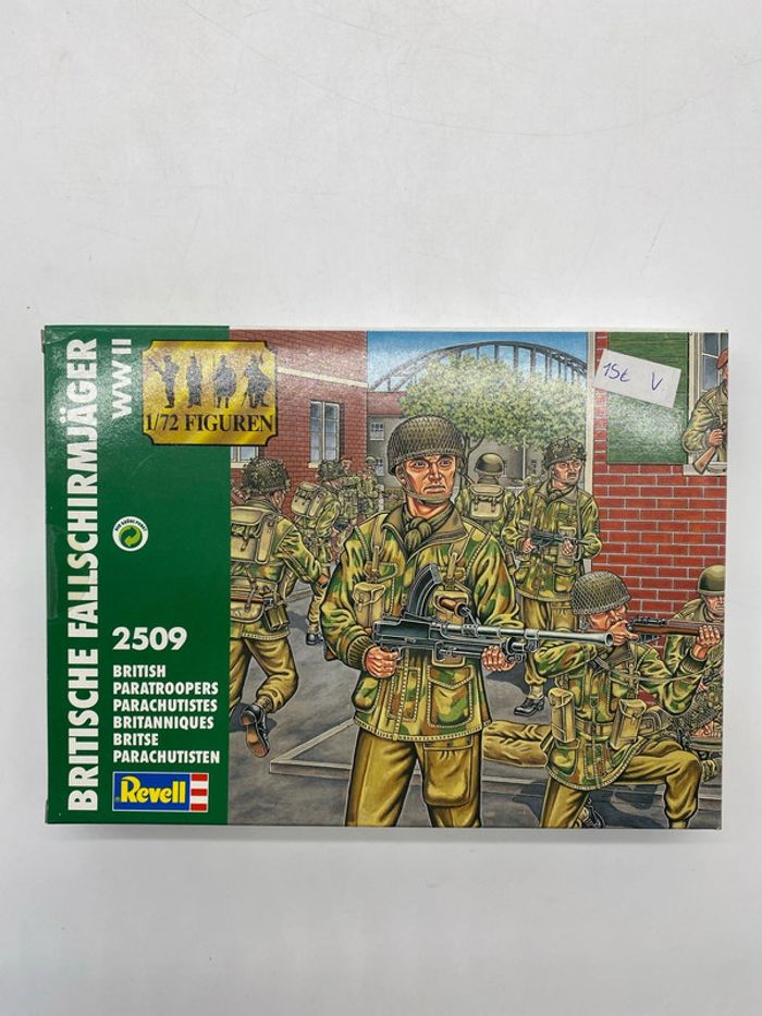 Revell maquette british paratroopers WWII