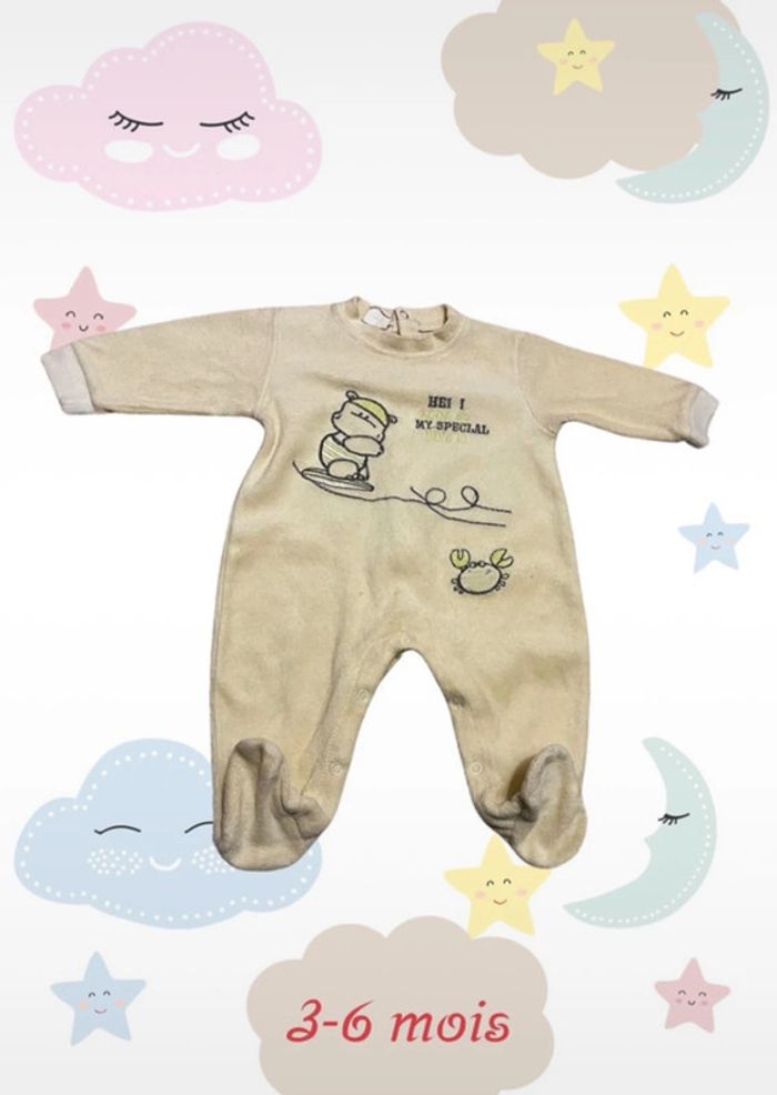 Pyjama chaude 3-6 mois
