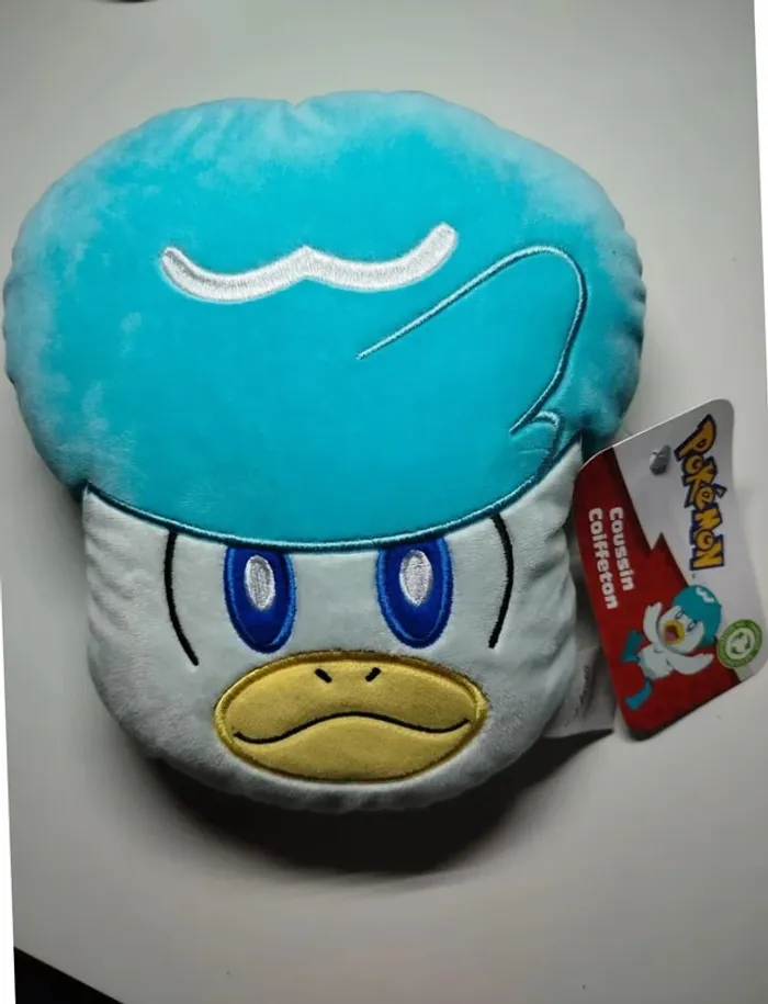 Peluche coussin Pokémon Coiffeton Neuf