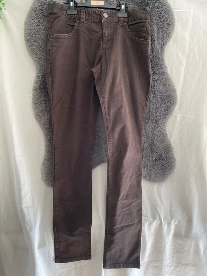 pantalon et legging Jennyfer marron taille M