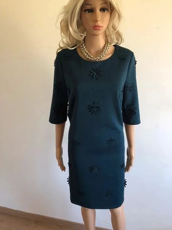Robe bleue canard neuve à manches courtes Molly Bracken taille L (valeur 60€)