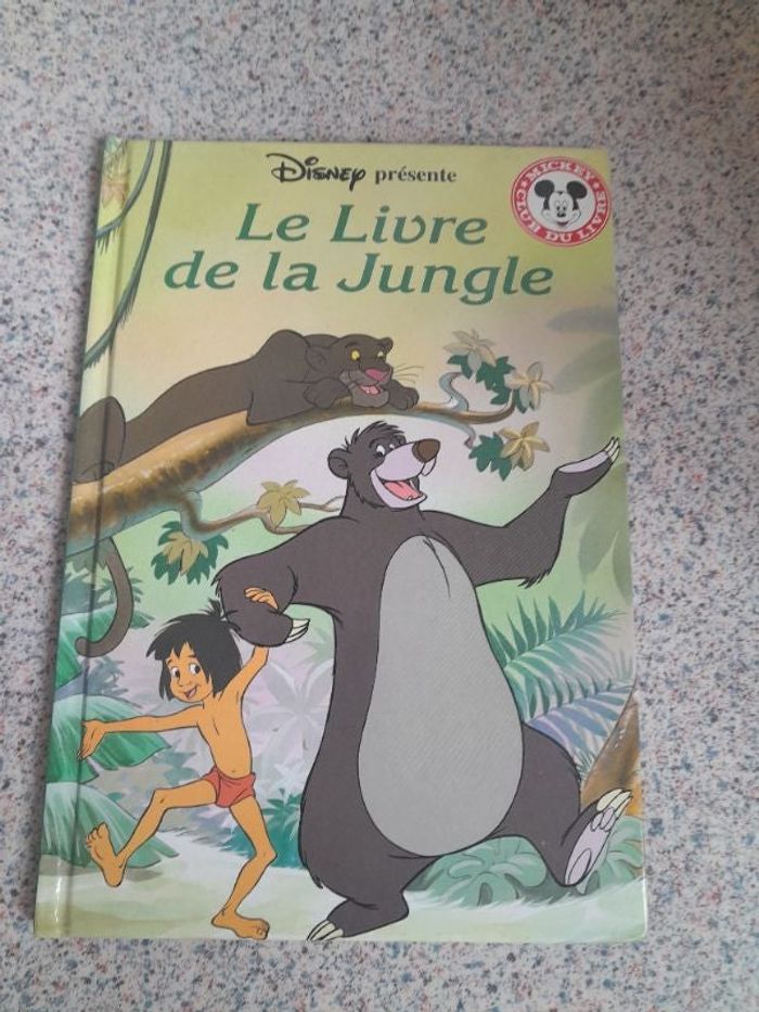 Livre le livre de la jungle