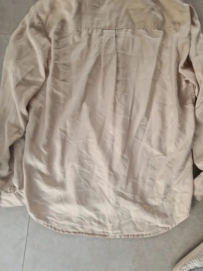 Chemise beige levis taille m tres bon etat - photo numéro 9