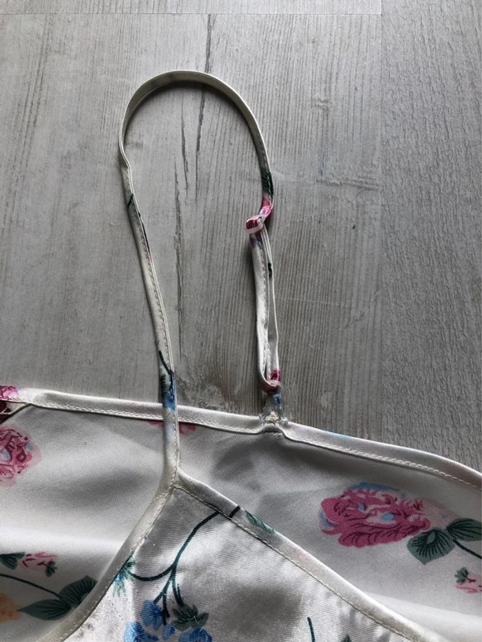 AN- Nuisette imprimée fleurs « fiort di loto » T XL - photo numéro 7