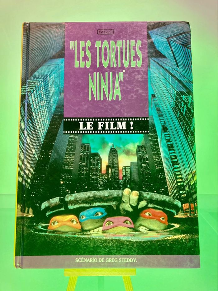 Livre TMNT Les Tortues Ninja, le livre du film 1991. - photo numéro 14