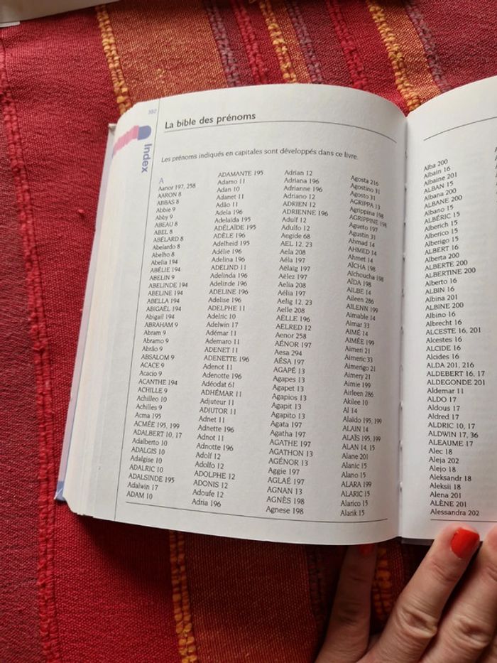 La bible des prénoms - photo numéro 8