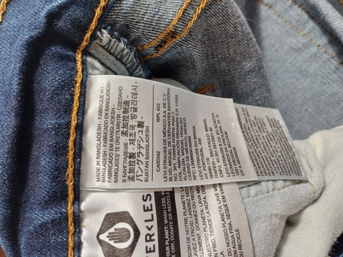 Jean Levi’s 512 Coupe Slim W29 L32 Bleu Marine Parfait état JL4 - photo numéro 6
