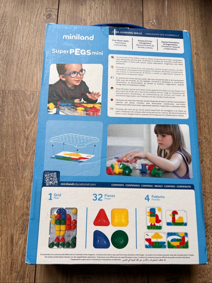 Miniland Superpegs Mini 32 Unités - photo numéro 2