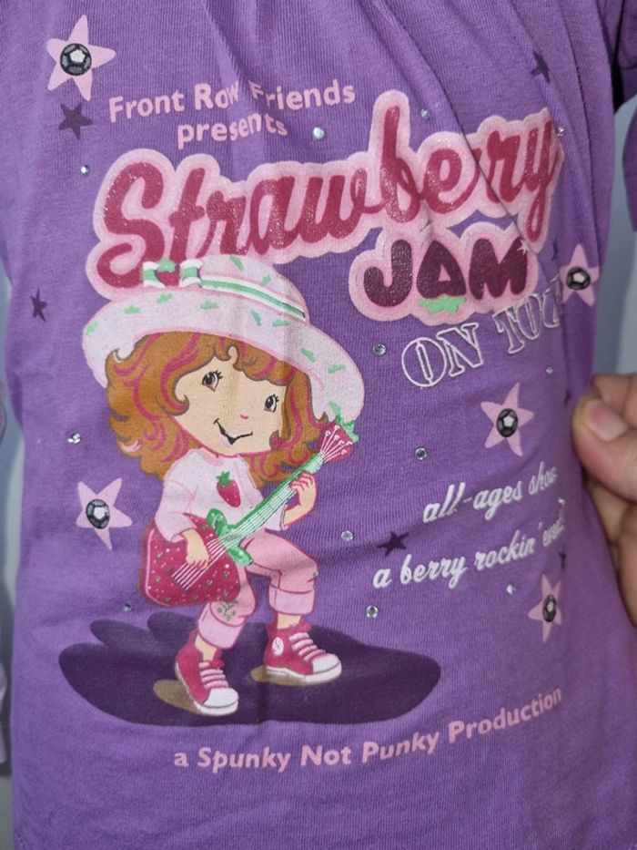 T-shirt Charlotte aux fraises 4 ans - photo numéro 3