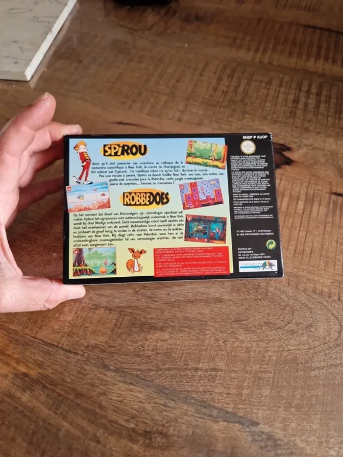 Spirou super Nintendo - photo numéro 2