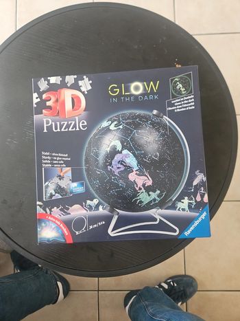 Ravensburger - Puzzle 3D Ball éducatif - Globe Phosphorescent 180 p  neuf
