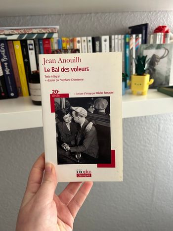 Livre pièce de théâtre Le bal des voleurs de Jean Anouilh 