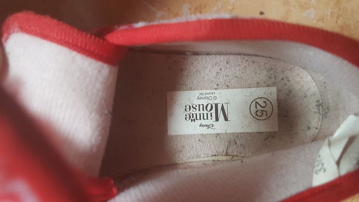 Chaussons Minnie fille 25 rouge et blanc Disney - photo numéro 8
