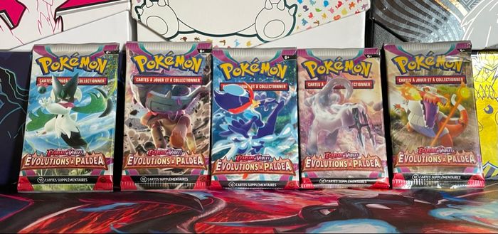 🎴 Artset Pokémon évolution à paldea EV02 🎴
