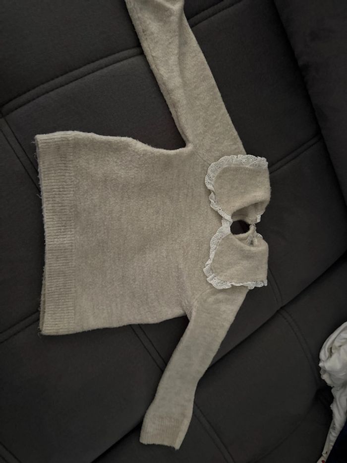 Pull avec col