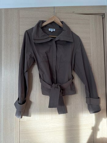 Veste légère taupe châtaigne Etam 36