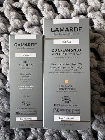 Lot de 2 produits Gamarde neufs avec emballage 
