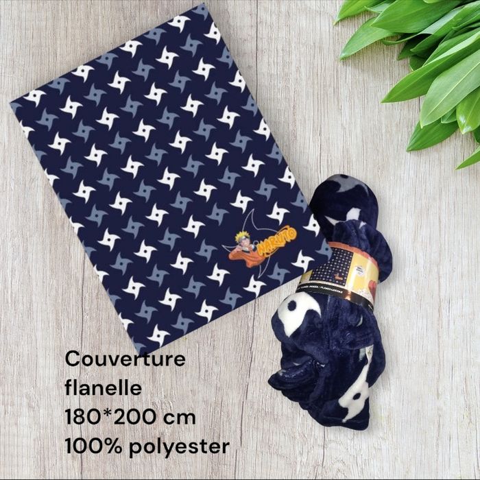 Grand couverture flanelle naruto