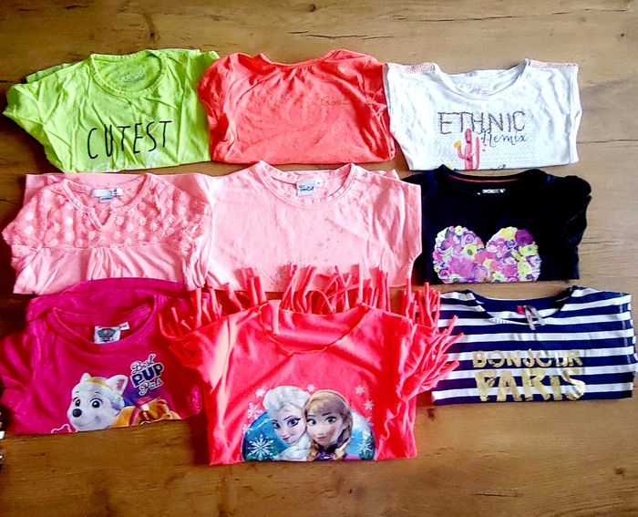 Lot de 9 t-shirt