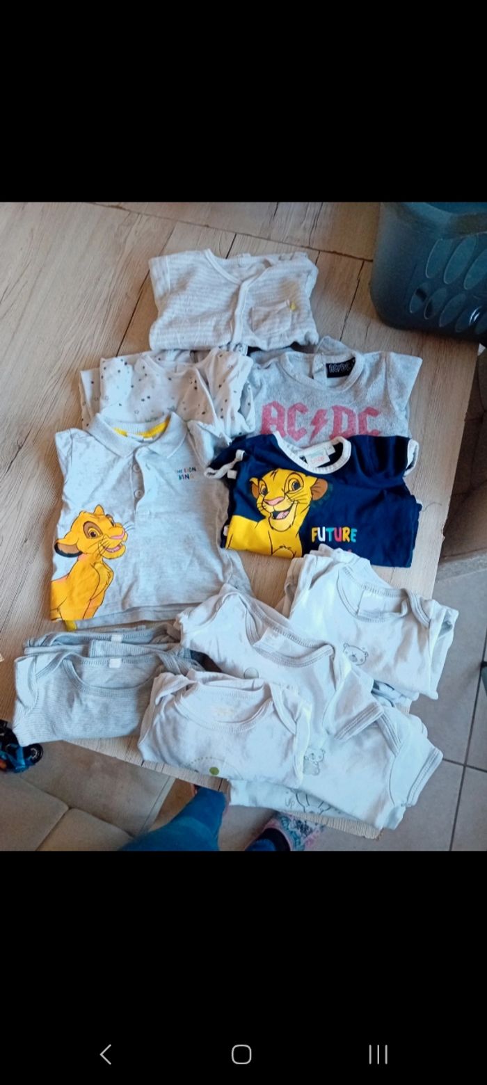 Lot garçon 6 mois