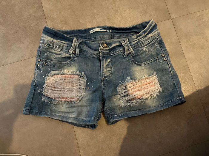Mini short en jean