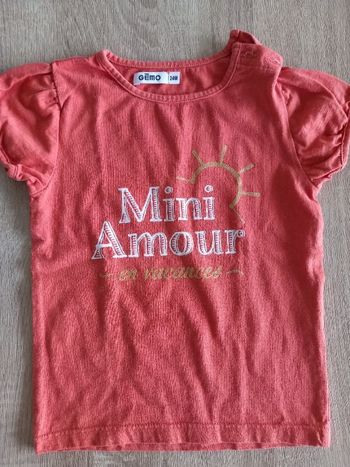 Tee-shirt 24 mois