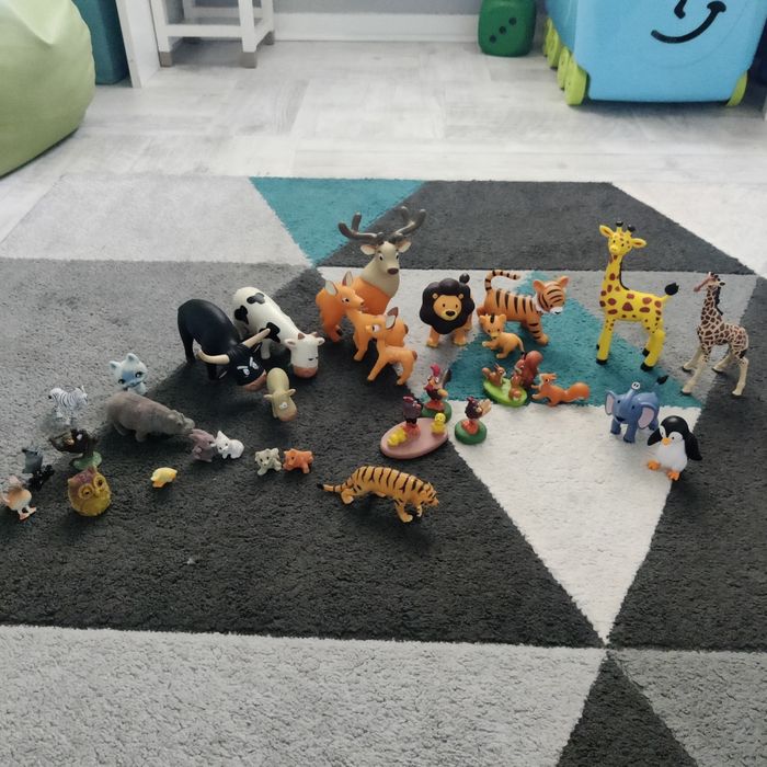 Lot animaux en plastique
