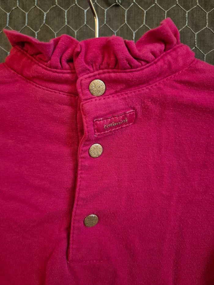 Sous-pull fuschia Catimini t. 4 ans - photo numéro 7