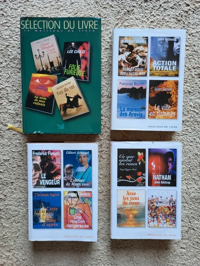 Lot de 13 livres reliés "Sélection du livre" du Reader's Digest = 52 romans - photo numéro 6