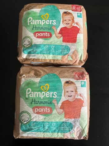 54 couches Pampers harmonie pants taille 5