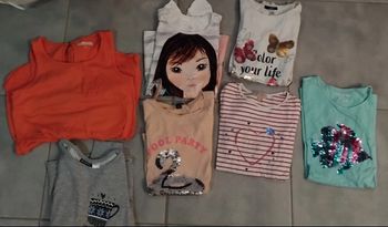 Lot vêtements fille