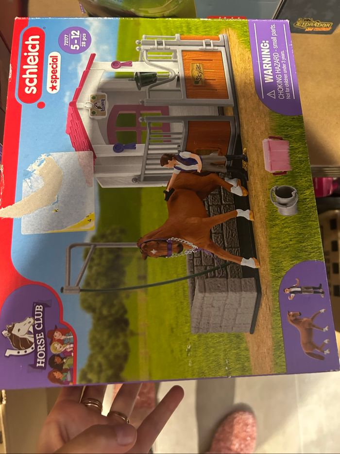 Schleich Box de lavage pour chevaux 72177