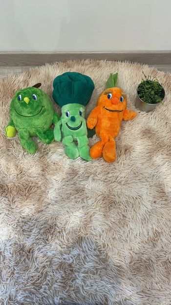 Peluches legumes