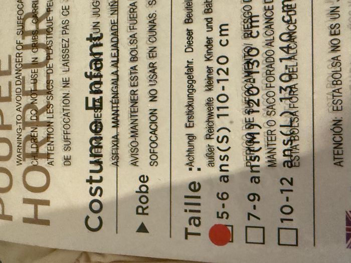 Vends déguisement pour Halloween. Robe de la poupée du film "Annabelle". - photo numéro 4