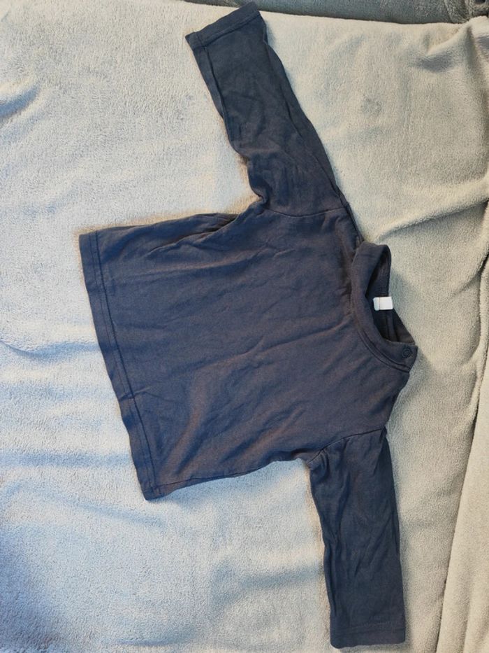 Sous pull bleu