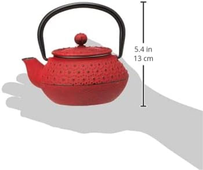 Théière en Fonte Hanoï, 0,3 Litre, Intérieur Émaillé, Compatible avec les Plaques à Induction - photo numéro 2
