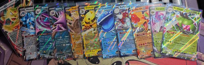Lot cartes EV10 Rivalités destinées team rocket : carchacrok promo svp 204 + 2 cosmo promo + 2 full art eleka le 212 et oyacata 211 + 12 ex ( dont ho oh nidoking nostenfer persona et carchacrok etc ) Pokemon par Asmodée bloc écarlate et violet - photo numéro 5
