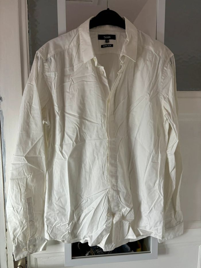 Chemise blanche homme taille 4