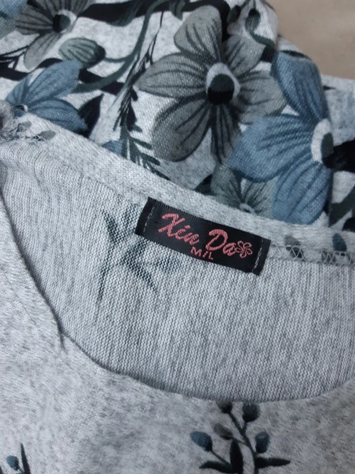 Pull long gris XIN DA T38/40 - photo numéro 5