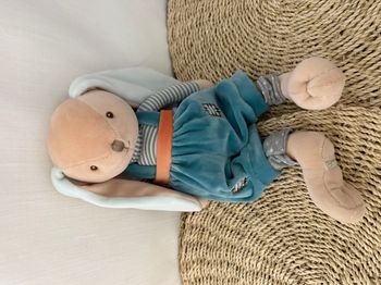 Peluches Bukowski - Lapin Bunny brothers bleu