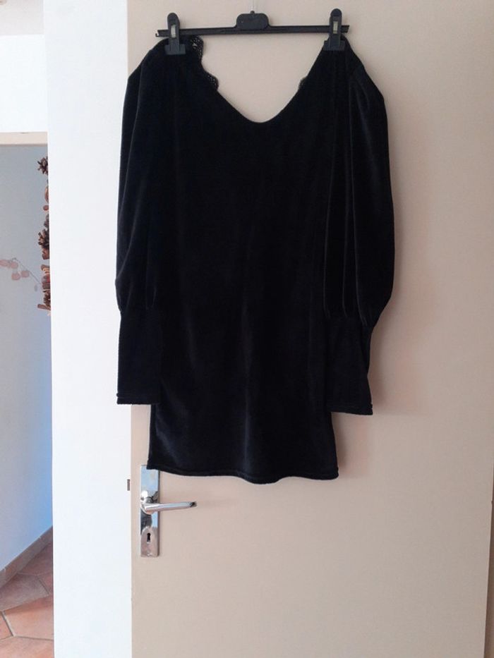 Robe velours femme