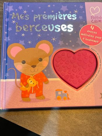 Livre jeunesse mes premières berceuses