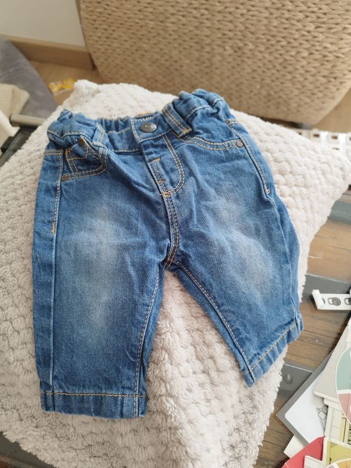 Jeans 👖 1 mois Kiabi slim - photo numéro 4
