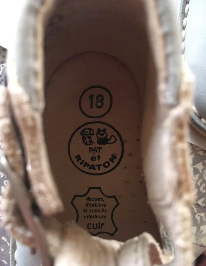 Chaussure Pat&ripaton pointure 18 - photo numéro 3
